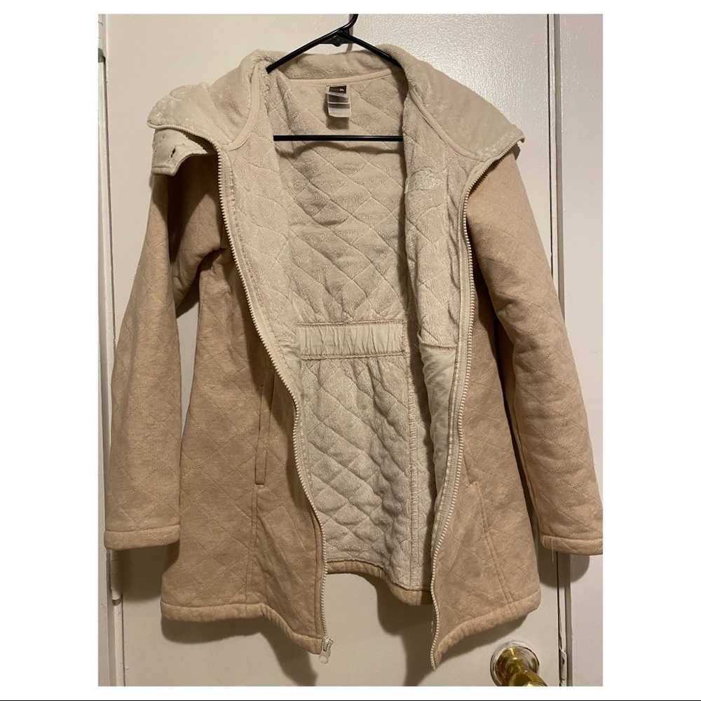 The North Face sweater coat